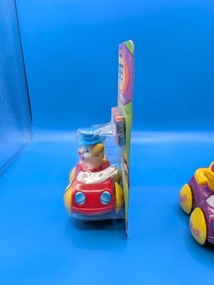 PEZ Lot of 2 Car Toys - Duck & Peter The Clown (1999) - Thumbnail 5