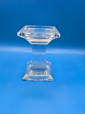 Bohemian Crystal pedestal candleholder/stick - Thumbnail 4