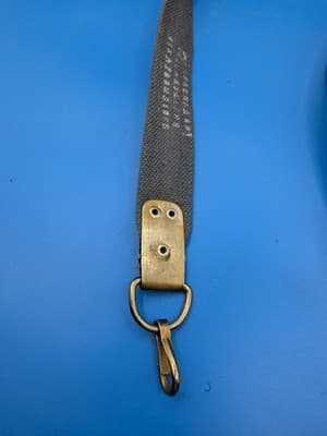 Original Russian Made Standard GREY Rifle Sling for Unissued Condition, 1 Hook - Thumbnail 2
