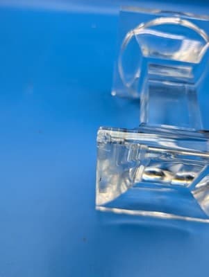 Bohemian Crystal pedestal candleholder/stick - Thumbnail 7