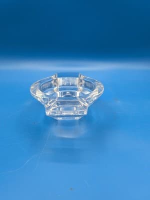 NAMBE Crystal Votive Candle Holder Fine Living 5.75" Long and 1.8" Height - Thumbnail 6