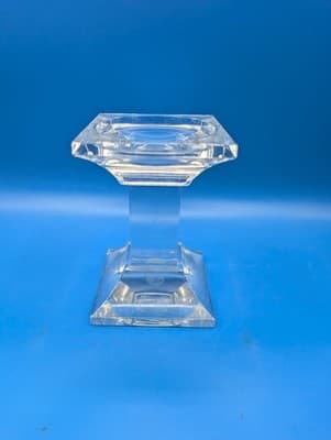 Bohemian Crystal pedestal candleholder/stick - Thumbnail 3