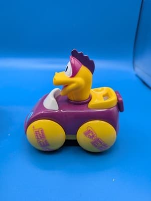 PEZ Lot of 2 Car Toys - Duck & Peter The Clown (1999) - Thumbnail 6