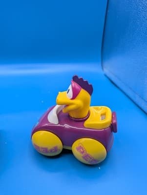 PEZ Lot of 2 Car Toys - Duck & Peter The Clown (1999) - Thumbnail 3
