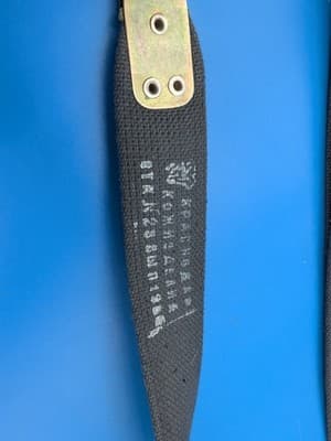 Original Russian Made Standard Black Rifle Sling for Unissued Condition, 1 Hook - Thumbnail 3