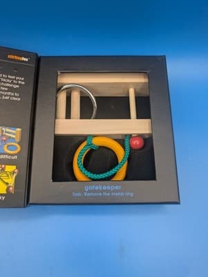 Travel WoodenPuzzles, Gatekeeper, Rating: Very Difficult, NIB - Thumbnail 3