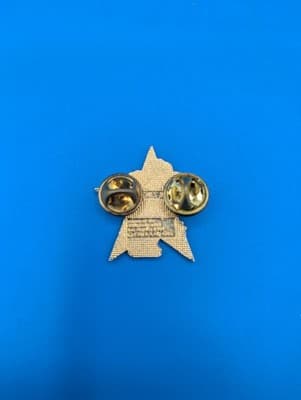 1984 Los Angeles Olympics Sam The Mascot BASEBALL Trading Lapel Pin - Thumbnail 2