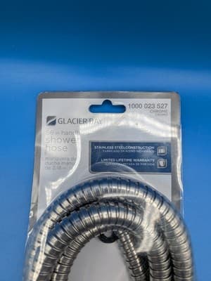 Glacier Bay 86 in. Stainless Steel Replacement Shower Hose Chrome 1000 023 527 - Thumbnail 2