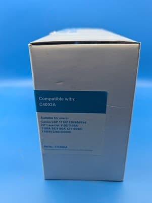 Premium Compatible Laser Toner Cartridge. C4092A Toner Cartridge. Un-opened. - Thumbnail 2