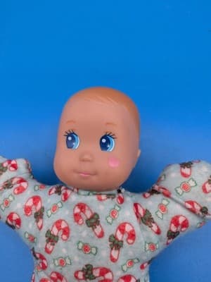 Vintage 1993 McDonald’s Mattel Baby Doll Happy Meal Toy Holiday Flannel PJs - Thumbnail 8