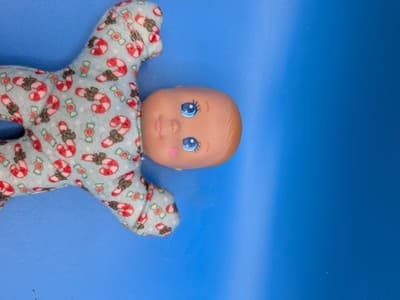 Vintage 1993 McDonald’s Mattel Baby Doll Happy Meal Toy Holiday Flannel PJs - Thumbnail 2