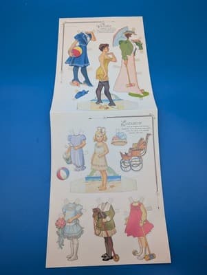 VNTG Disney World At The Beach Paper Dolls - Grand Floridian Beach Resort (1988) - Thumbnail 3