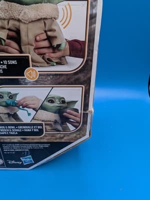Hasbro 7.5" Star Wars The Child Baby Yoda Talking Plush Toy~NEW - Thumbnail 8