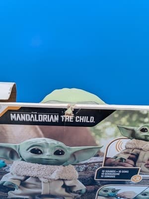 Hasbro 7.5" Star Wars The Child Baby Yoda Talking Plush Toy~NEW - Thumbnail 9