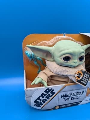 Hasbro 7.5" Star Wars The Child Baby Yoda Talking Plush Toy~NEW - Thumbnail 4
