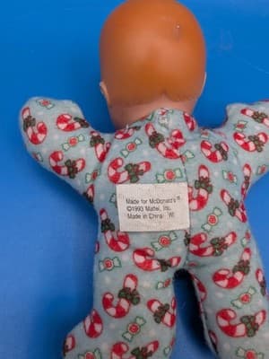 Vintage 1993 McDonald’s Mattel Baby Doll Happy Meal Toy Holiday Flannel PJs - Thumbnail 5
