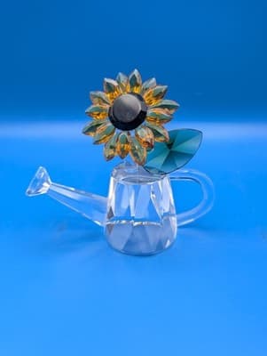 Crystal - Sunflower Watering Can - Designed by Tom Suzuki (Not Swarovski)