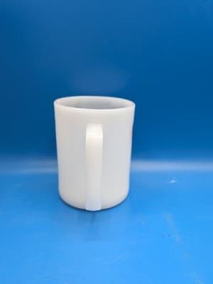 Vintage Mild Wild West Ormsby House & Casino Milk Glass Coffee Mug Cup - Thumbnail 4