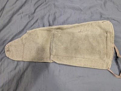 Vtg USSR Soviet Russian Rifle Drop Case Canvas Bag 55cm/22in Military Surplus - Thumbnail 2