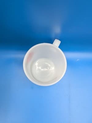 Vintage Mild Wild West Ormsby House & Casino Milk Glass Coffee Mug Cup - Thumbnail 8