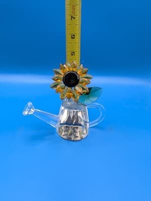 Crystal - Sunflower Watering Can - Designed by Tom Suzuki (Not Swarovski) - Thumbnail 6