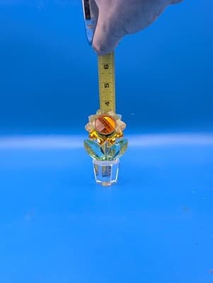 Swarvoski Crystal Medium Potted Sunflower #856211 Retired - Thumbnail 6