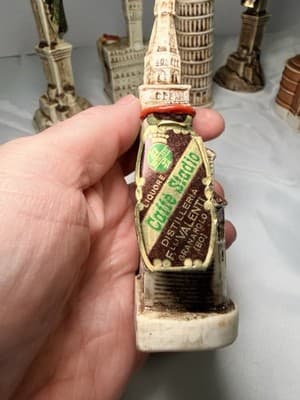 RARE Vintage Figural Liquor Decanters Italian Porcellana WB Faenza Werther Bosi - Thumbnail 4