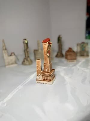 RARE Vintage Figural Liquor Decanters Italian Porcellana WB Faenza Werther Bosi - Thumbnail 8