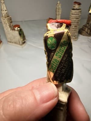 RARE Vintage Figural Liquor Decanters Italian Porcellana WB Faenza Werther Bosi - Thumbnail 10