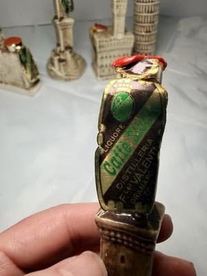 RARE Vintage Figural Liquor Decanters Italian Porcellana WB Faenza Werther Bosi - Thumbnail 16