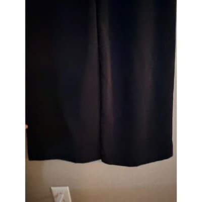 Express High Waist Pleated Wide Leg Dress Pants Black Petite 4 NWOT - Thumbnail 10