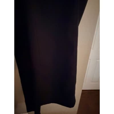 Express High Waist Pleated Wide Leg Dress Pants Black Petite 4 NWOT - Thumbnail 3