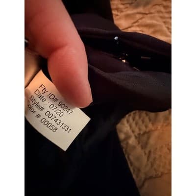 Express High Waist Pleated Wide Leg Dress Pants Black Petite 4 NWOT - Thumbnail 17