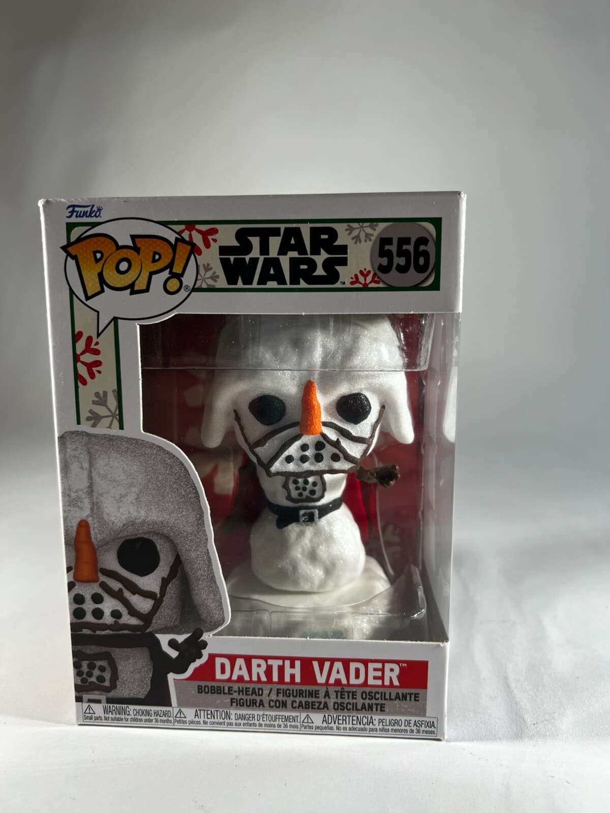 NEW Funko Pop! Star Wars Darth Vader 556 Christmas 2022 Snow