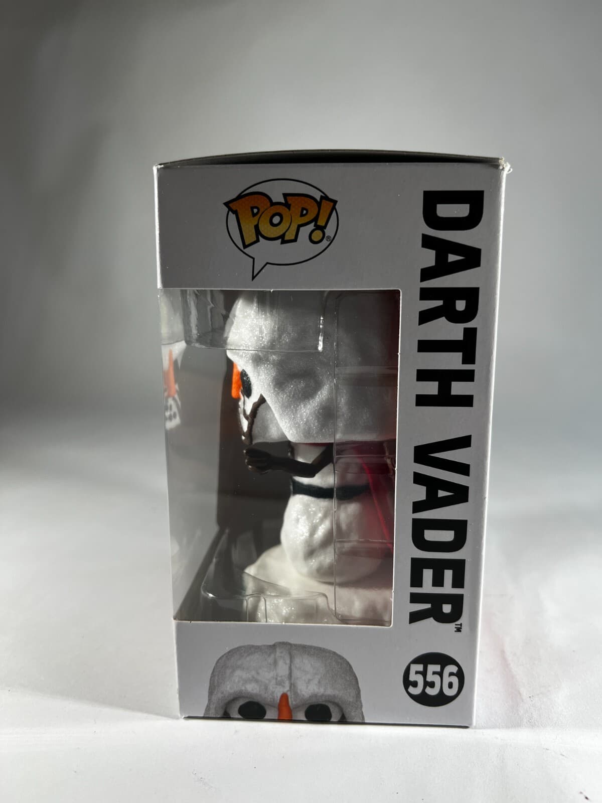 NEW Funko Pop! Star Wars Darth Vader 556 Christmas 2022 Snow - Thumbnail 2