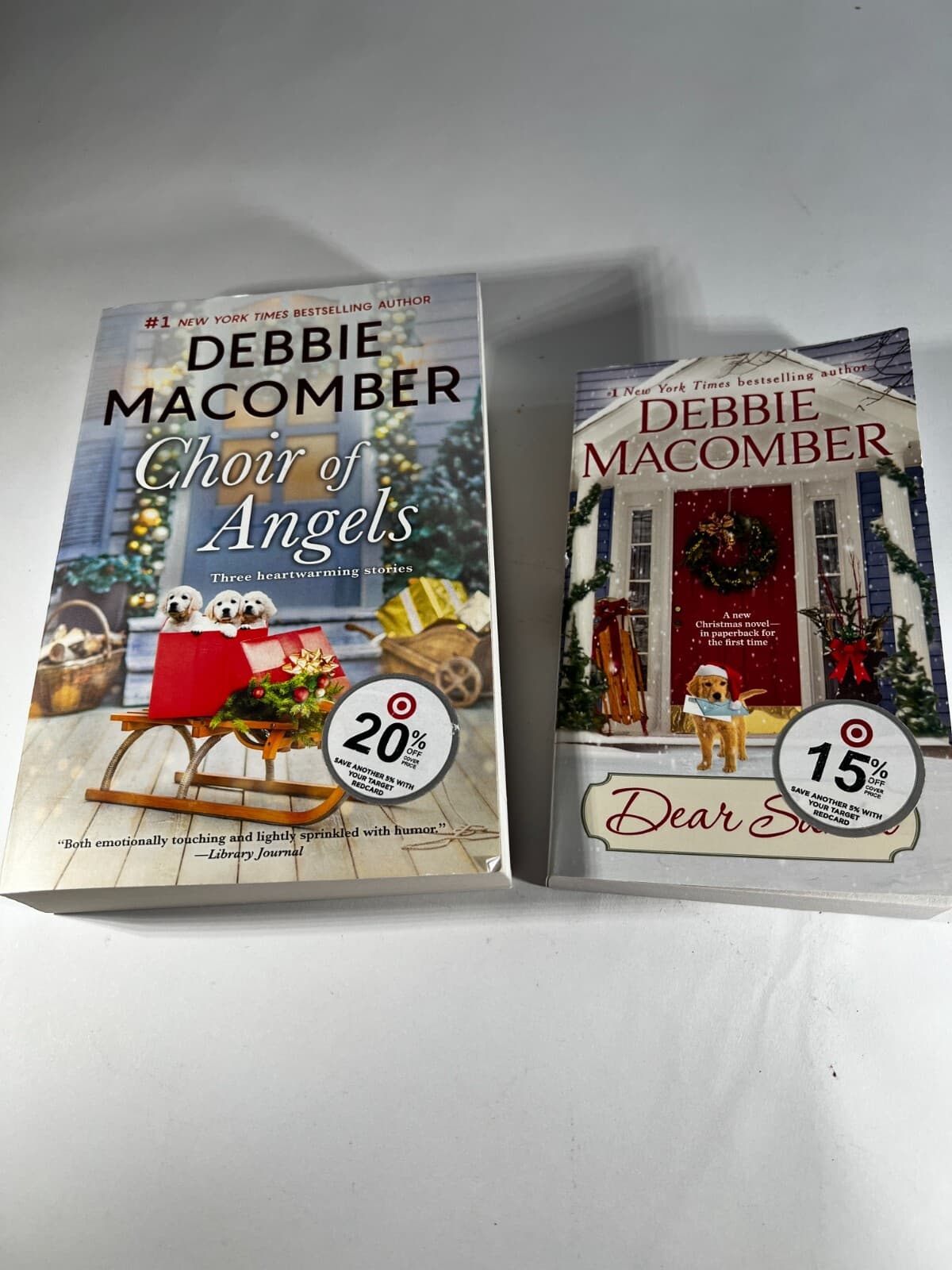 NEW Debbie Macomber Books Christmas Choir of Angels and Dear Santa Paperbacks
