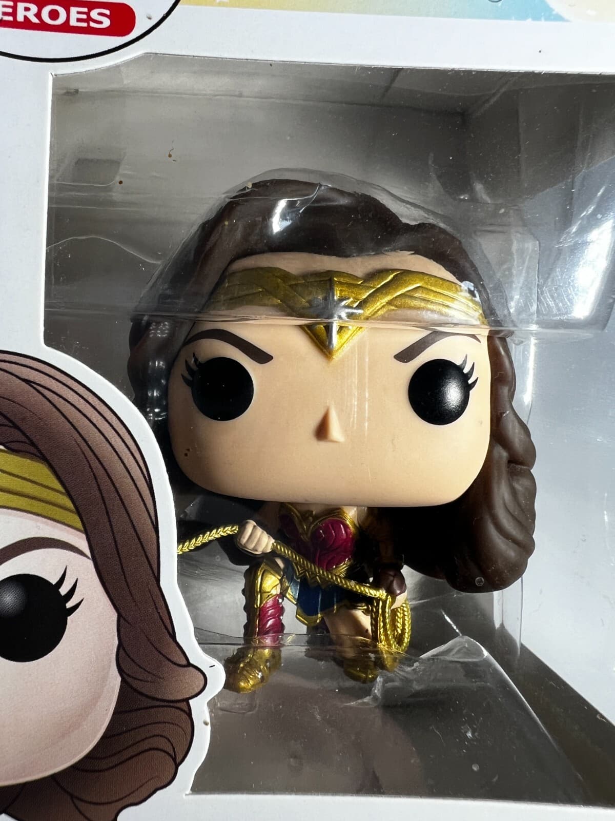 Funko Pop! Heroes: DC WW84 Wonder Woman #321 Vinyl Figure In Box - Thumbnail 9