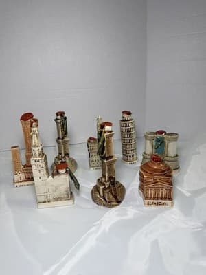 RARE Vintage Figural Liquor Decanters Italian Porcellana WB Faenza Werther Bosi - Thumbnail 2