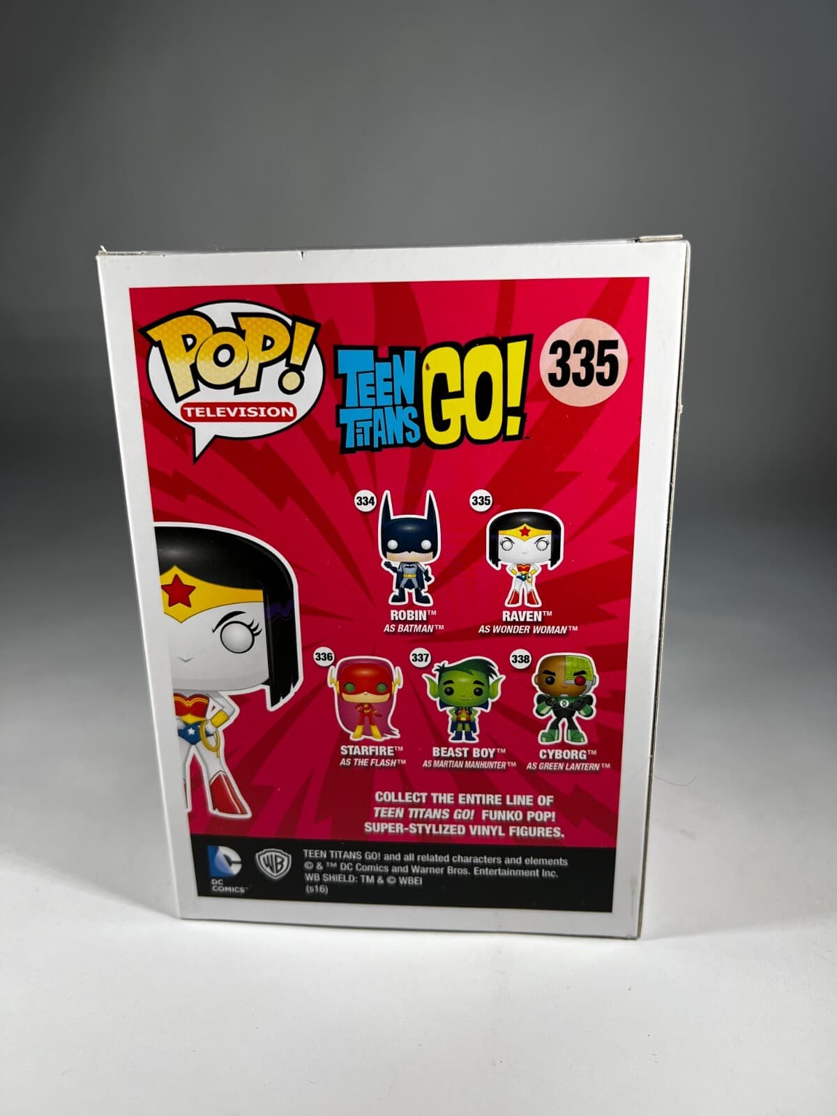 Funko Pop! RAVEN Wonder Woman Teen Titans Go! Toys R Us Exclusive #335 In Box - Thumbnail 3