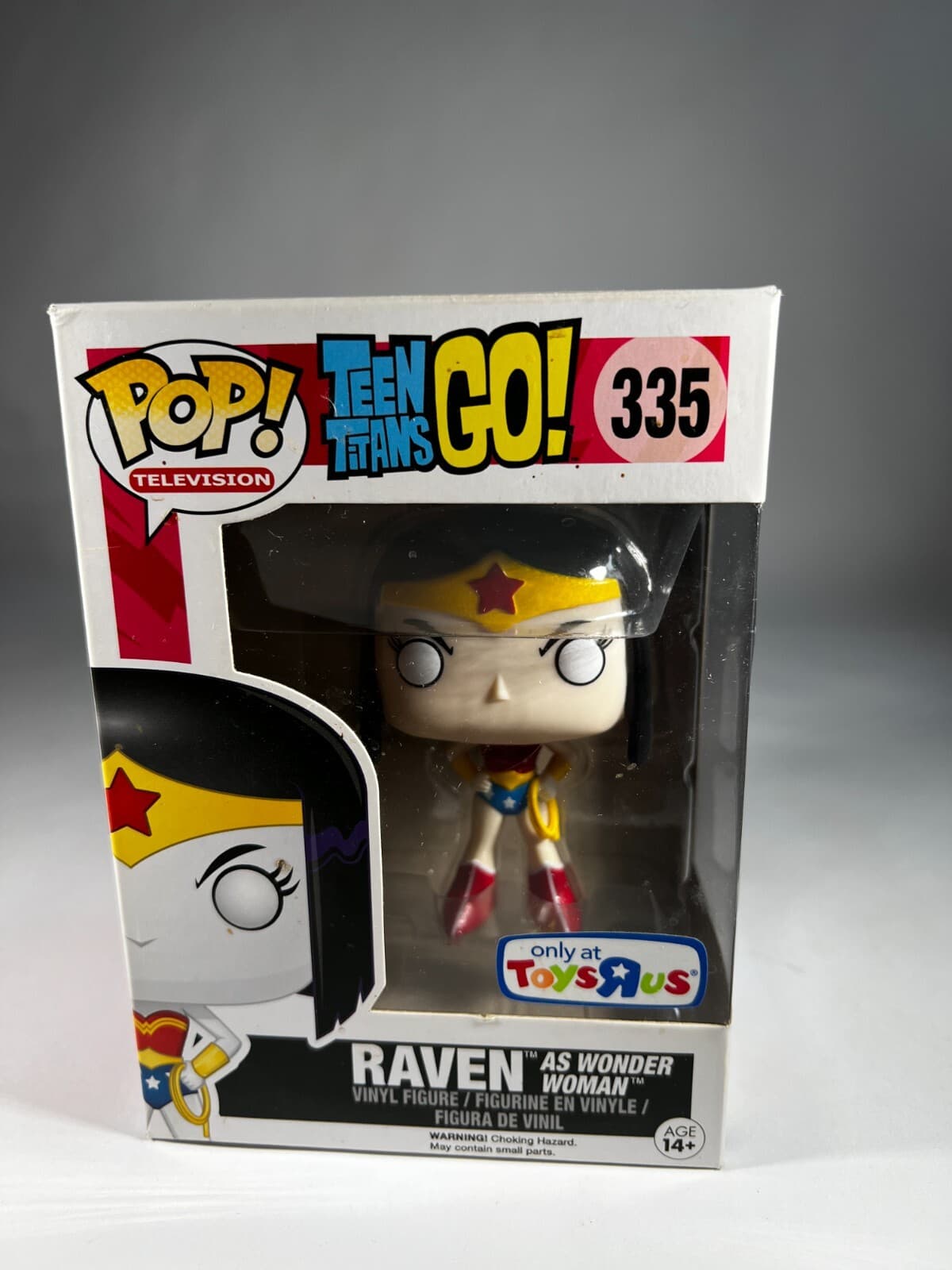 Funko Pop! RAVEN Wonder Woman Teen Titans Go! Toys R Us Exclusive #335 In Box