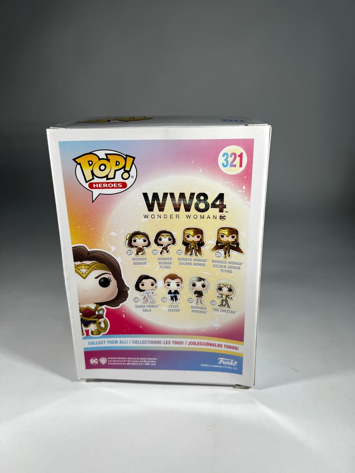 Funko Pop! Heroes: DC WW84 Wonder Woman #321 Vinyl Figure In Box - Thumbnail 3
