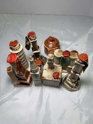 RARE Vintage Figural Liquor Decanters Italian Porcellana WB Faenza Werther Bosi - Thumbnail 24