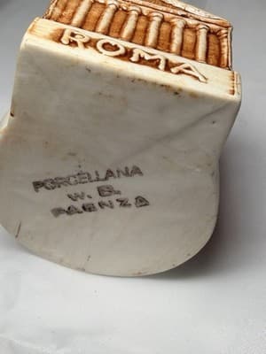 RARE Vintage Figural Liquor Decanters Italian Porcellana WB Faenza Werther Bosi - Thumbnail 22