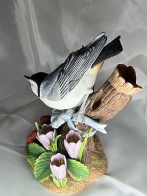 LENOX 2006 NUTHATCH Garden Bird Figurine Sculpture Rare Collectible Porcelain LE - Thumbnail 2