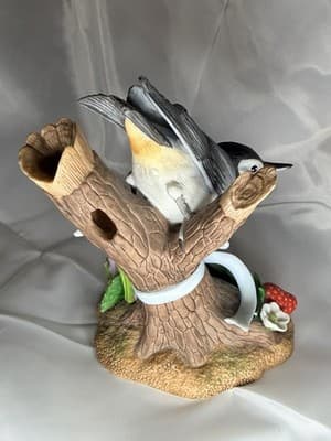 LENOX 2006 NUTHATCH Garden Bird Figurine Sculpture Rare Collectible Porcelain LE - Thumbnail 4