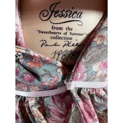 Sweetheart of Summer Jessica Porcelain Doll Vintage Signed Numbered 16" - Thumbnail 17