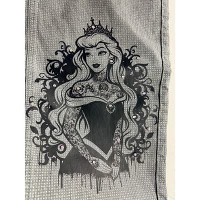 Wild Fable Mid Rise 90s Relaxed Straight Upstyled Cinderella Denim Jeans Gray 00 - Thumbnail 6