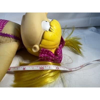 Rugrats Angelica Doll Vintage 1998 Viacom Plush 12" Nickelodeon Rare 90s Toy - Thumbnail 16