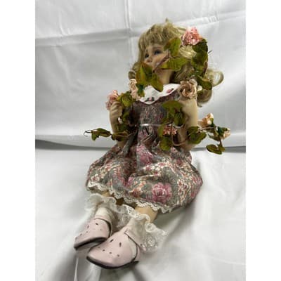 Sweetheart of Summer Jessica Porcelain Doll Vintage Signed Numbered 16" - Thumbnail 4
