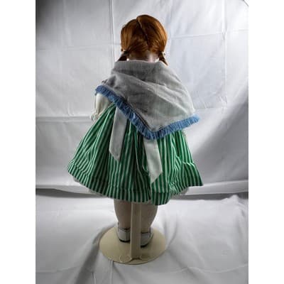 Molly Porcelain Doll Danbury Mint Irish Ireland Peggy Dey 20" 1994 - Thumbnail 4